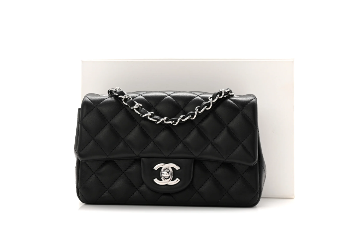 Quilted Chanel Black, Silver