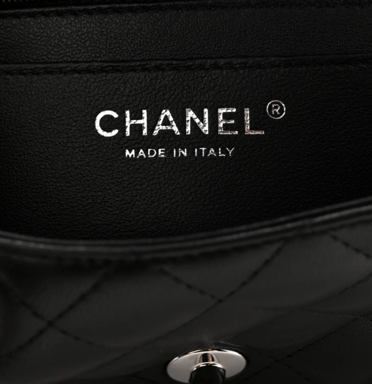 Quilted Chanel Black, Silver