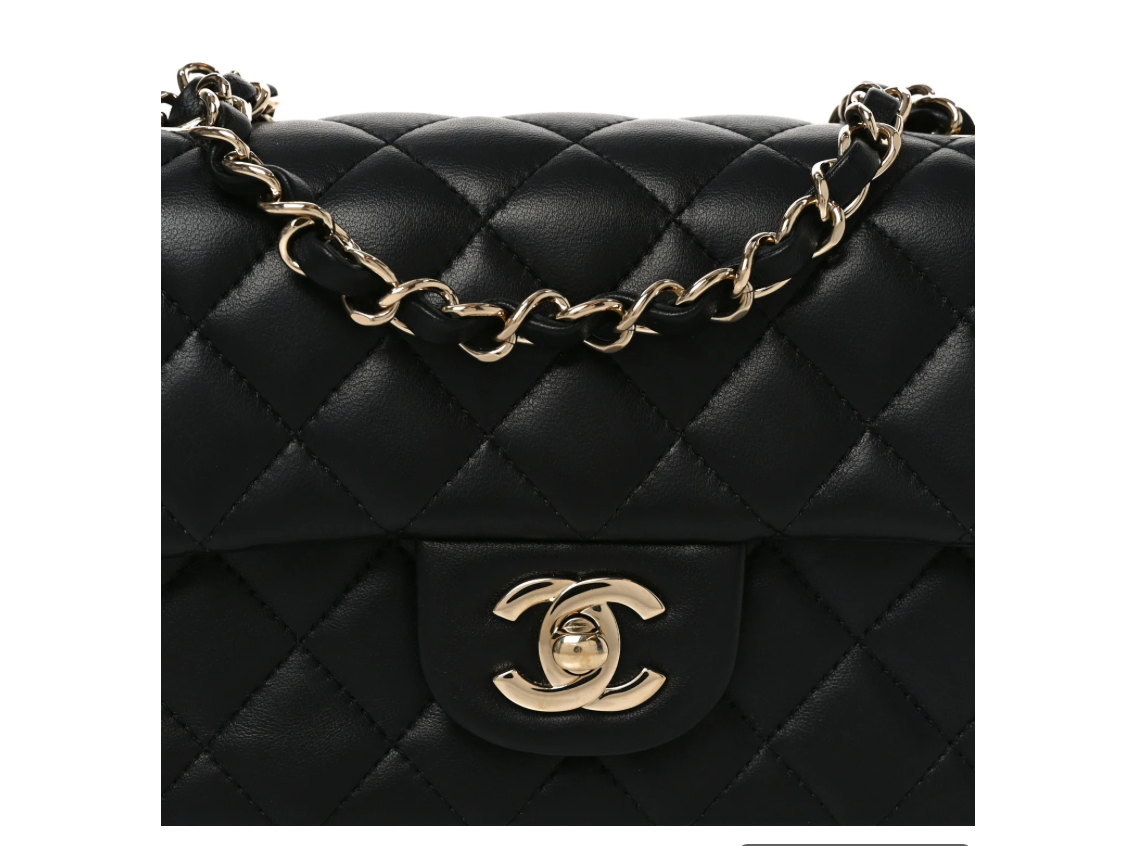 Quilted Chanel Black, Gold