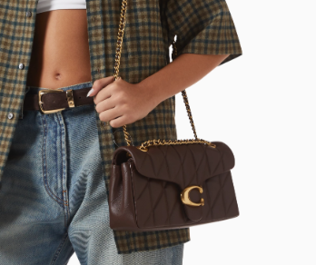 Coach Diamond Tabby Brown
