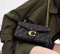 Coach Tabby Diamond Black, Gold