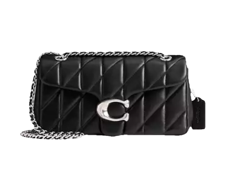 Coach Tabby Diamond Black, Silver