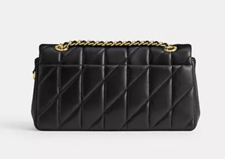 Coach Tabby Diamond Black, Gold
